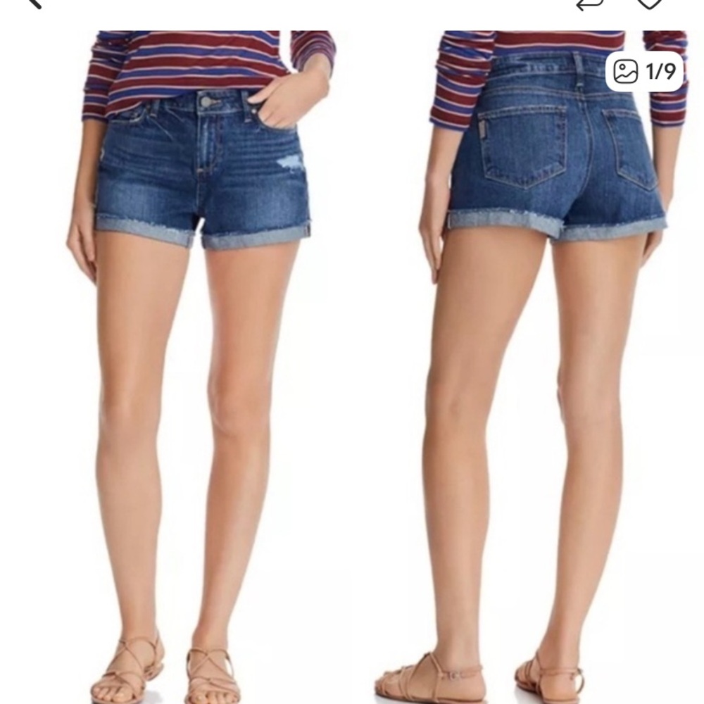 PAIGE Jimmy Jimmy shorts denim distressed size 26